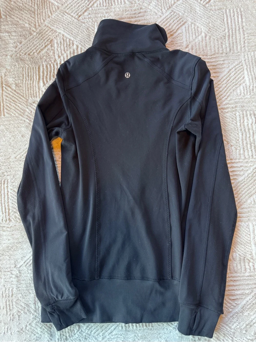 Lululemon Black Define Jacket Full Zip Luon Size 8 Activewear Yoga